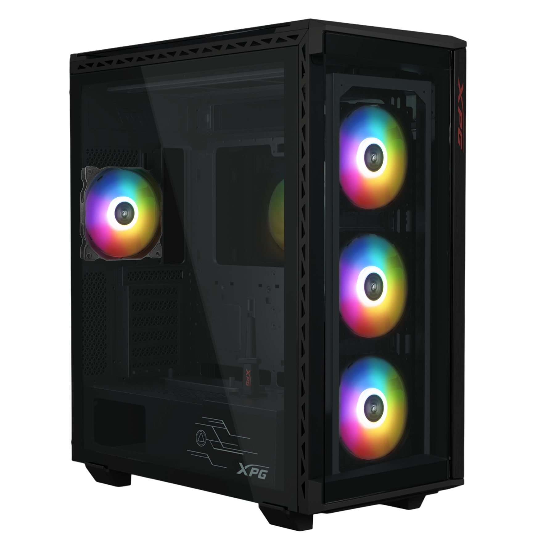 Xpg 15260188 Midi Tower, Spcc, 550 X 225 X 506 Mm, E-Atx, Atx, Micro-Atx, Mini-Itx, 11.7 Kg