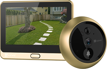 Ezviz CS-DP2C-R100-6E2WPFB-GD 1/3" Cmos, 2Mm, F2.0, 2Mp, 1920 X 1080Px, 15 Fps, Microsd, 802.11B/G/N, 4.3"