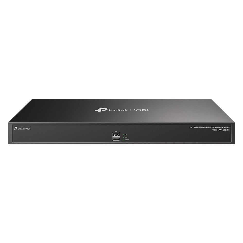 Tp Link VIGI NVR4032H 32 Ch, 320 Mbps In / 320 Mbps Out, H.265+/H.265/ H.264+/H.264, 3840 X 2160