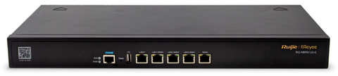 Ruijie Networks RG-NBR6120-E 200 Clientes, 600 Mb/S, 5 Puertos Ge, 2 X 1Gbase-X Sfp, 1.5 Gbps, 25 W, 100-240V Ac, 50/60Hz