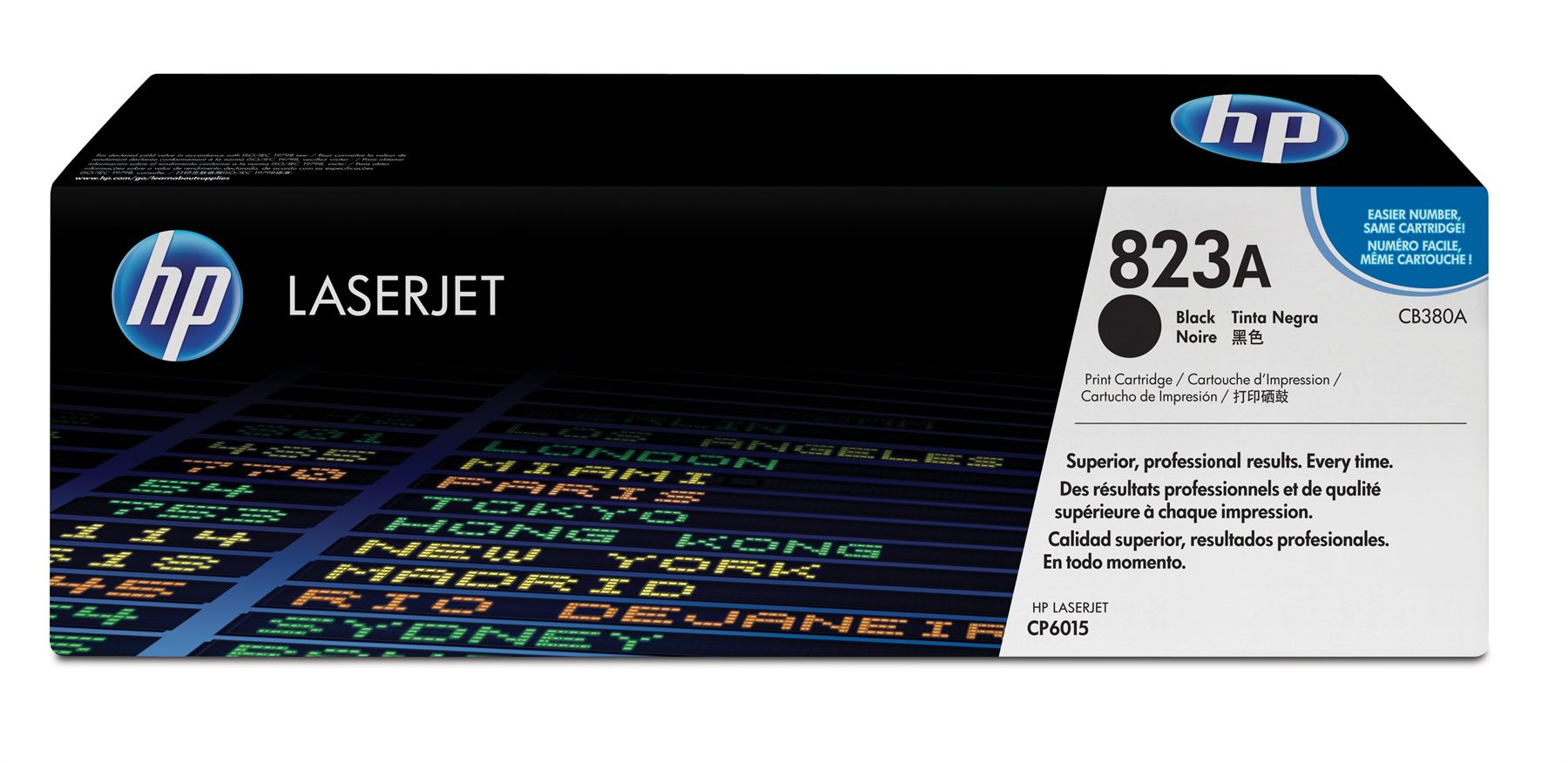 HP CB380A Cartucho De Tóner Original Laserjet Hp 823A Negro