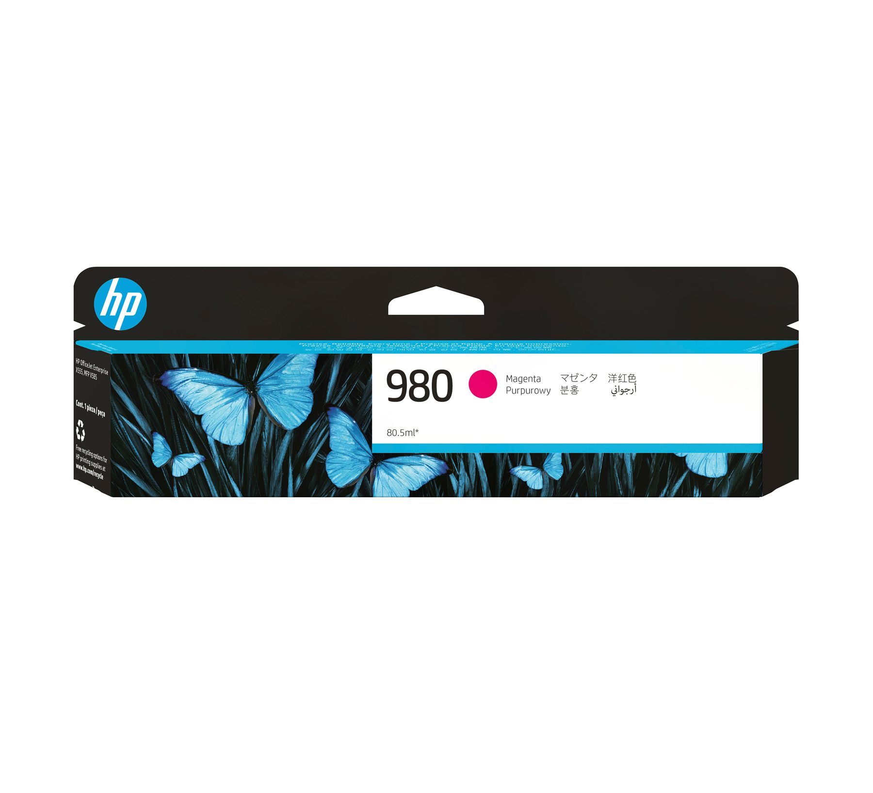 HP D8J08A Cartucho De Tinta Original Hp 980 Magenta