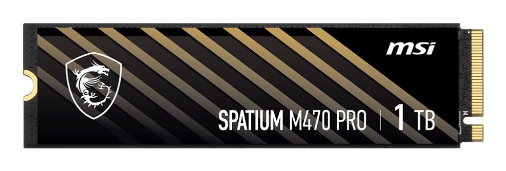 MSI S78-440L0J0-P83 1 TB, Phison E27t, 3D Nand, M.2 2280, PCIe Gen4 X4, NVMe 1.4, 80 X 22 X 2.15 Mm