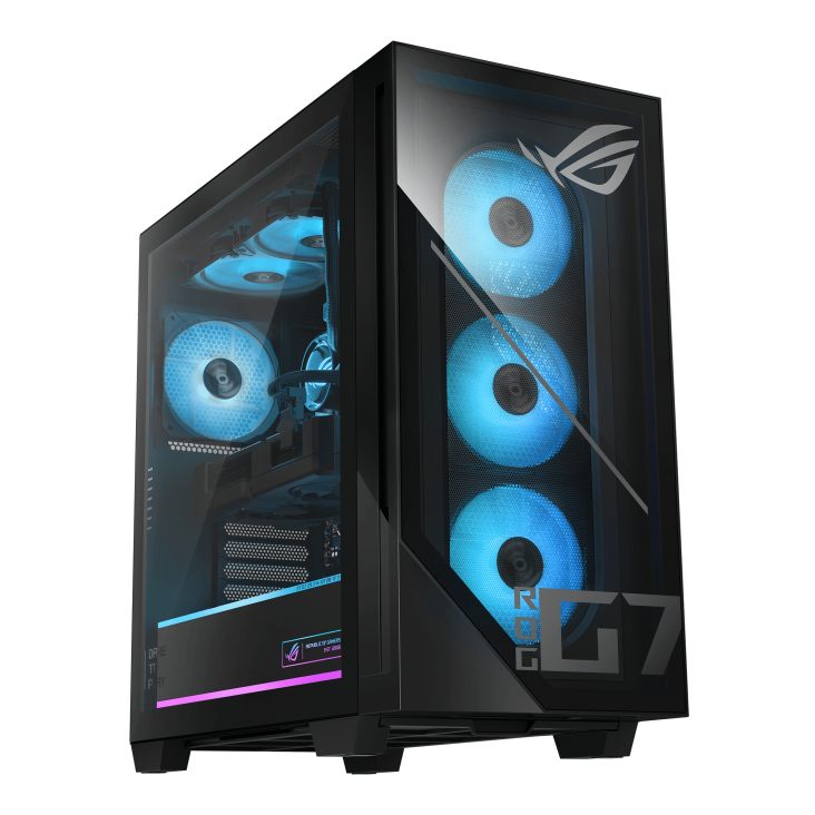 ASUS 90PF0561-M01WW0 Intel Core Ultra 7 265Kf (30 MB Cache), 64 GB DDR5-SDRAM, 1000 GB SSD, Nvidia GeForce RTX 5070 (12 GB GDDR7), Lan, Wlan, Bluetooth, No Os