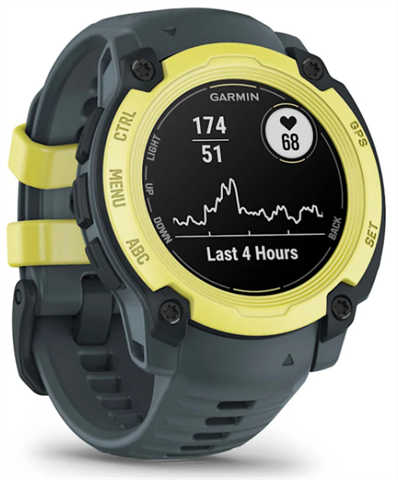 Garmin 010-02932-01 Instinct E – 40 Mm Amarillo Con Correa Gris