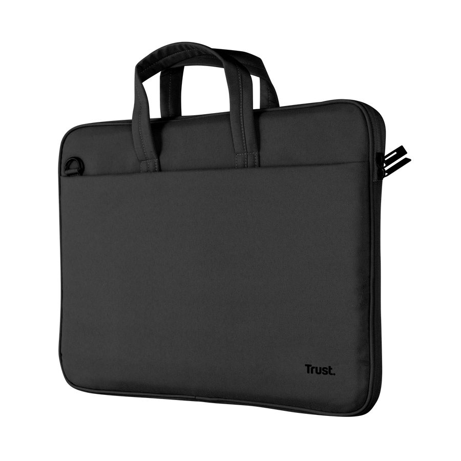 Maletín Trust Bologna Para Portátiles Hasta 14" 26207/ Negro