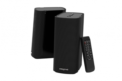 Creative Labs T100 Rango Completo 20 W Negro Inalámbrico Y Alámbrico