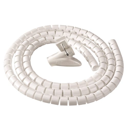 Fellowes Cablezip Piso Tubo Flexible Para Protección De Cables Blanco 1 Pieza(S)