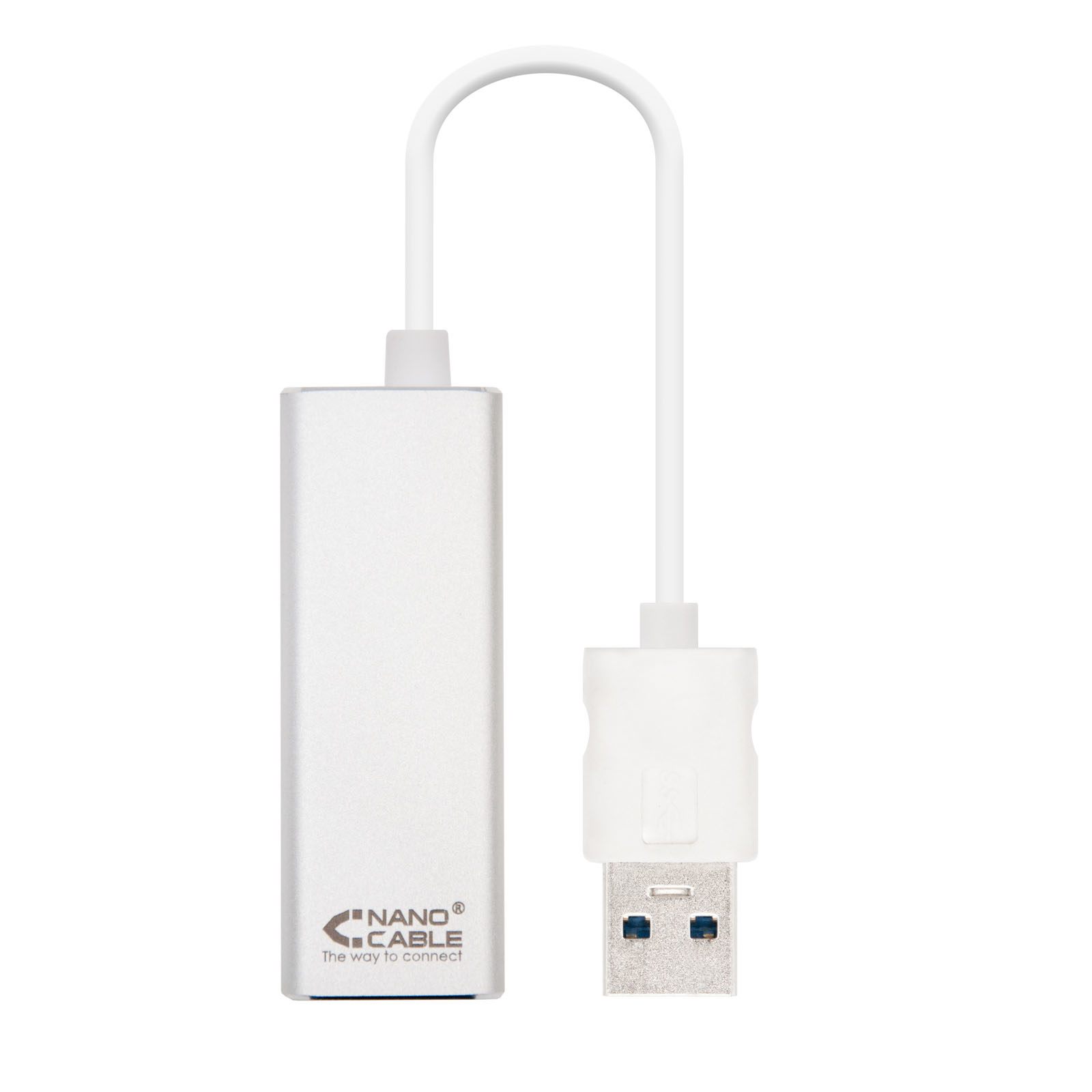 Nanocable USB 3.0/Rj-45, 0.15M Tarjeta Y Adaptador De Interfaz