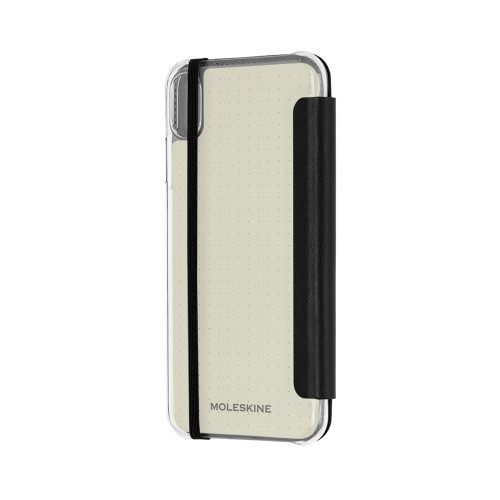 Moleskine Et9cbpxsmclr Funda Para Teléfono Móvil 16,5 Cm (6.5") Folio Negro, Transparente