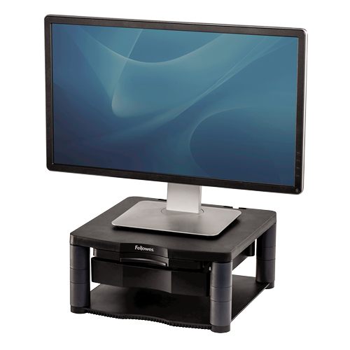 Soporte Elevador Monitor Premium Plus Grafito Fellowes 9169501