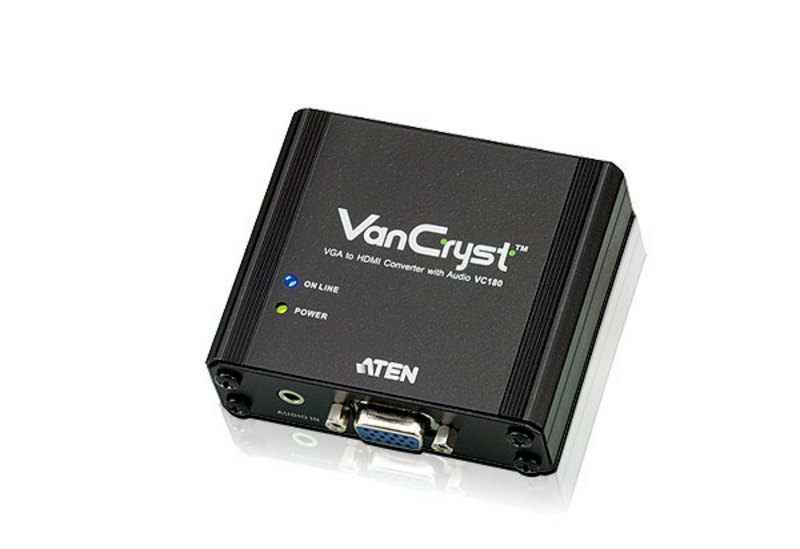 Aten Conversor De Vga/Audio A HDMI (Vc180-At-G)(Cp10)