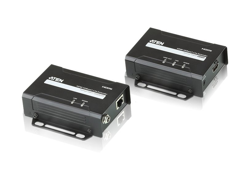 Aten Extensor HDMI 4K Sobre Hdbaset-Lite (4K A 40 M) (Hdbaset Clase B) (Equivalente Ve801t-At-G + Ve801r-At-G) (Ve801-At-G)(Cp5)