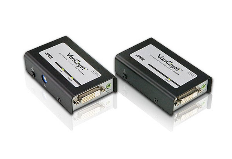 Aten Extensor Dvi / Audio Sobre Cat 5 (1920 X 1200 A 40 M) (Ve600a-At-G)(Cp20)