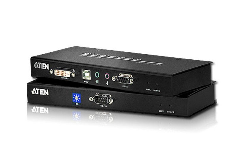 Aten Extensor Kvm Cat 5 Dvi USB (1024 X 768 A 60M) (Ce600-At-G)(Cp5)