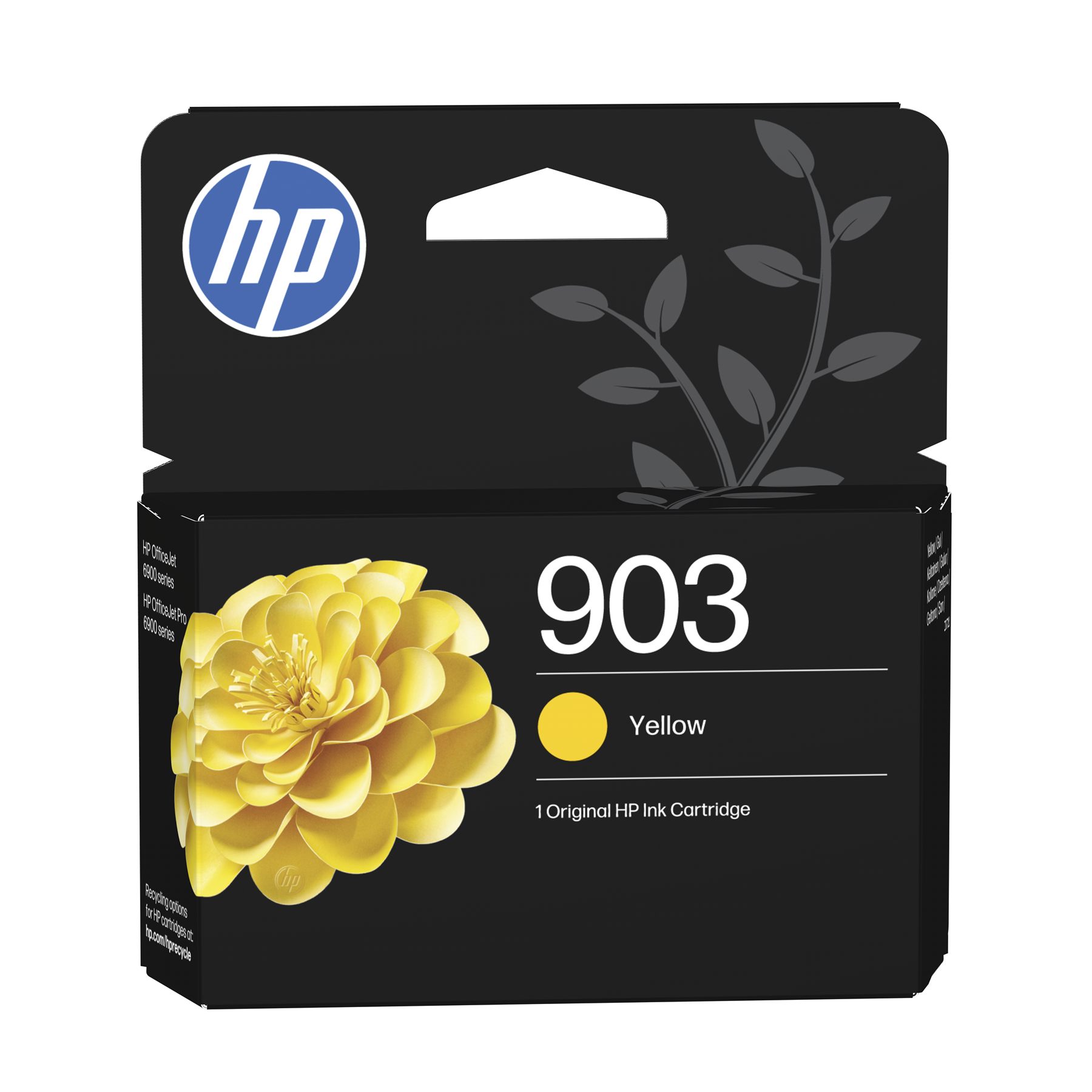 Hp 903 Cartucho De Tinta Hp903 Amarillo (T6l95ae)
