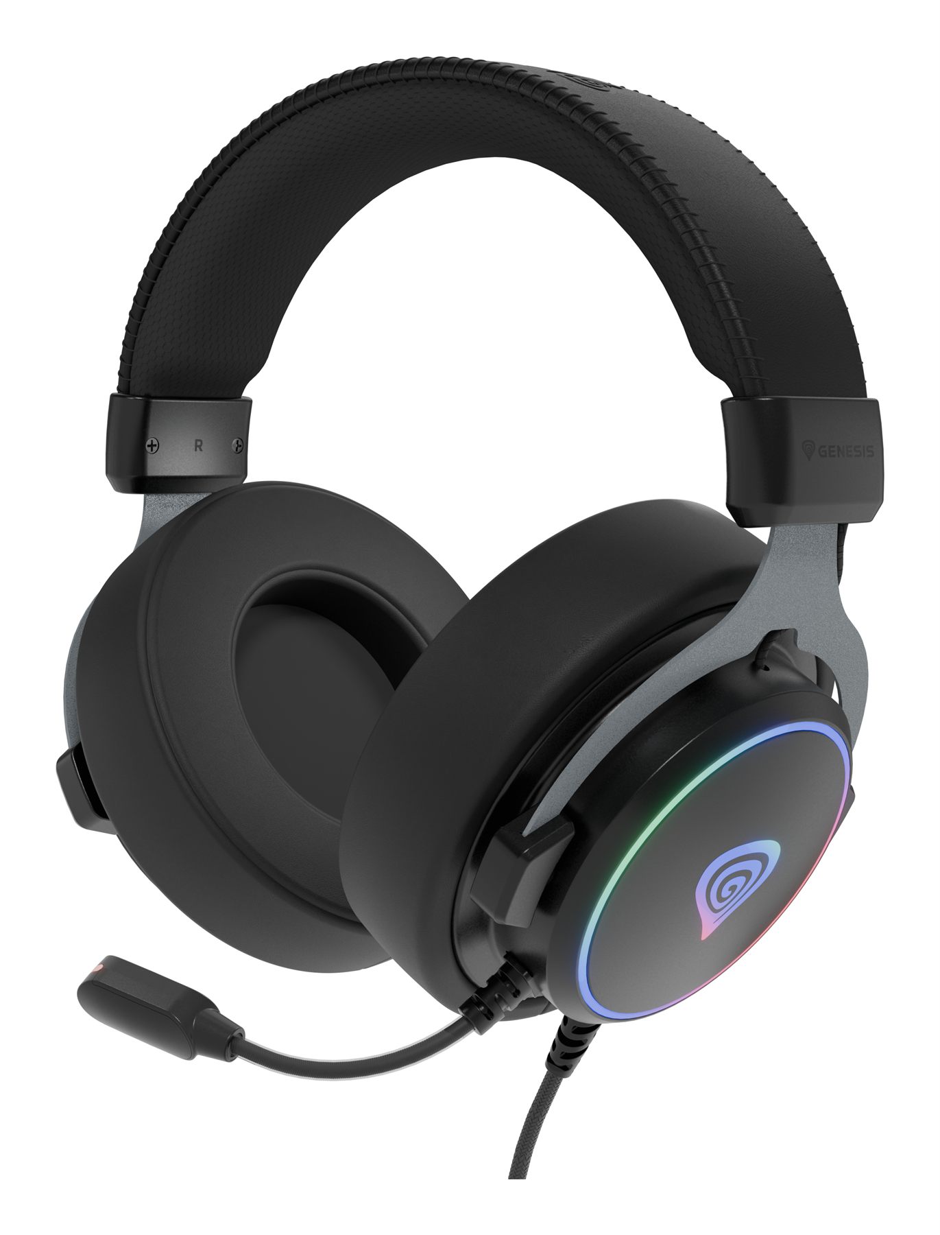 Genesis Neon 764 Auriculares Alámbrico Diadema Juego USB Tipo A Negro