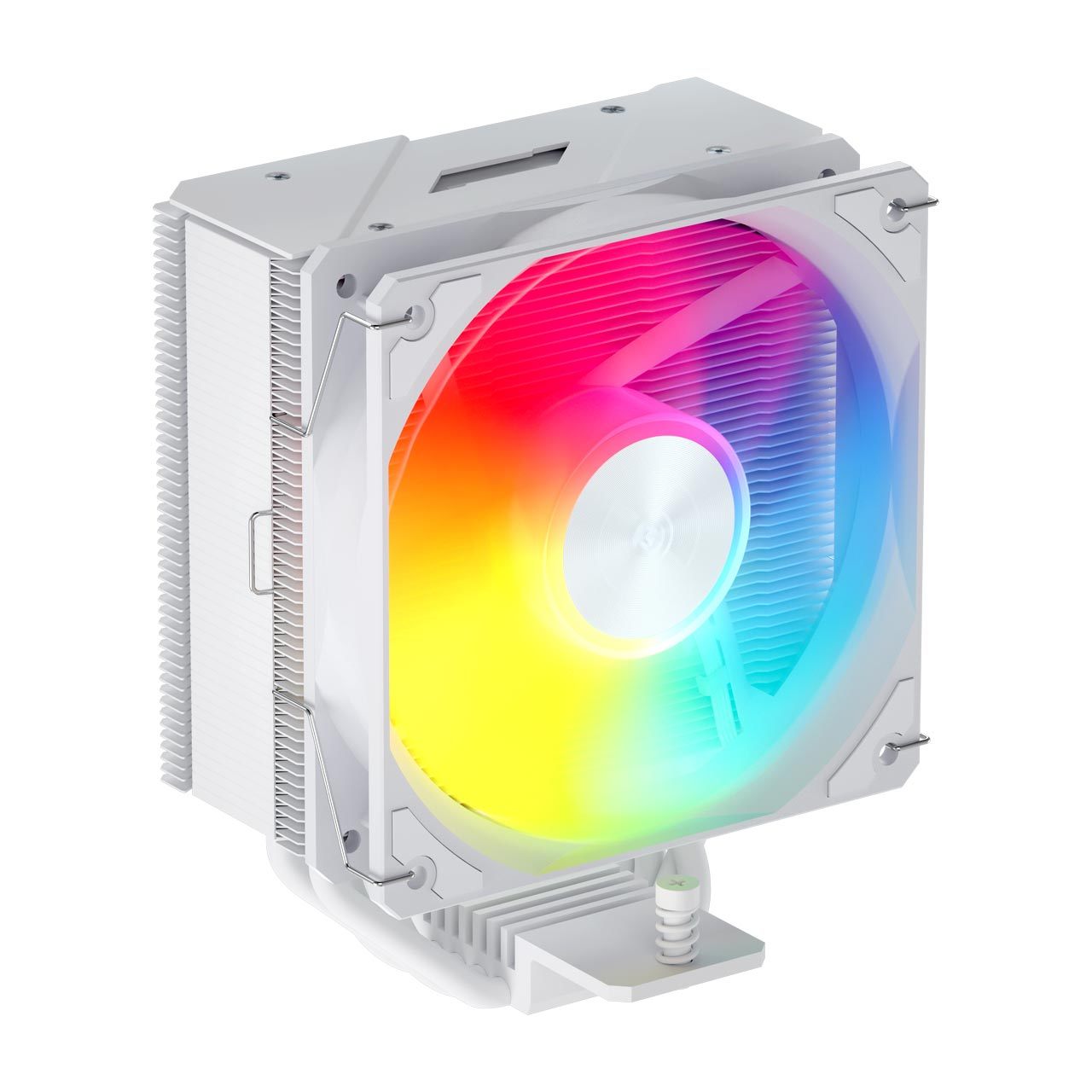 Fsp Refrigeraciones De Aire Intel Lga 1851/1700/1200 AMD Am4/Am5 120 Mm White Top Cover White Performance Pwm Fan