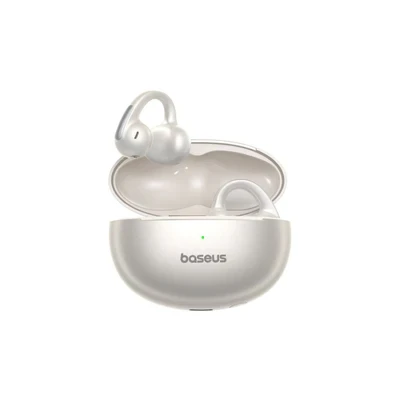 Os-Baseus Bowie Mc1 Pro Open-Ear True Wireless Earbuds Stellar White