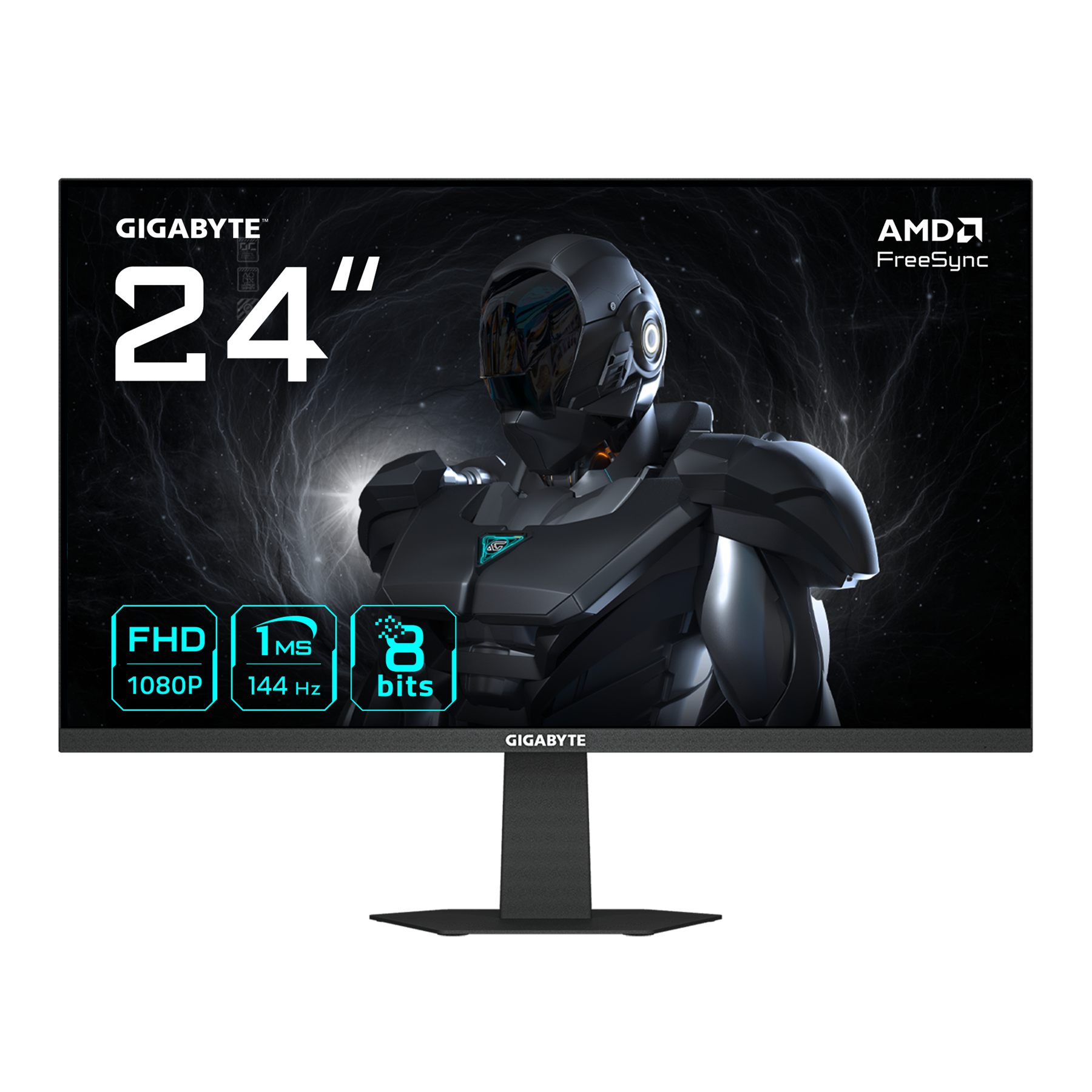 Monitor Gigabyte 24" Gs24f14,Ss IPS,1920X1080(FHD),0.27Pp,1500:1,1Ms,144Hz,1Hdmi+1Dp