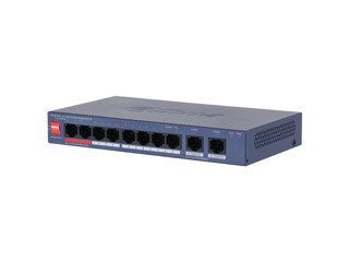 (Dh-Cs4010-8Gt-110-V2) Dahua Switch 10 Puertos Cloud Managed Gigabit, 8 Puertos Poe, 110W, Hi-Poe, L2