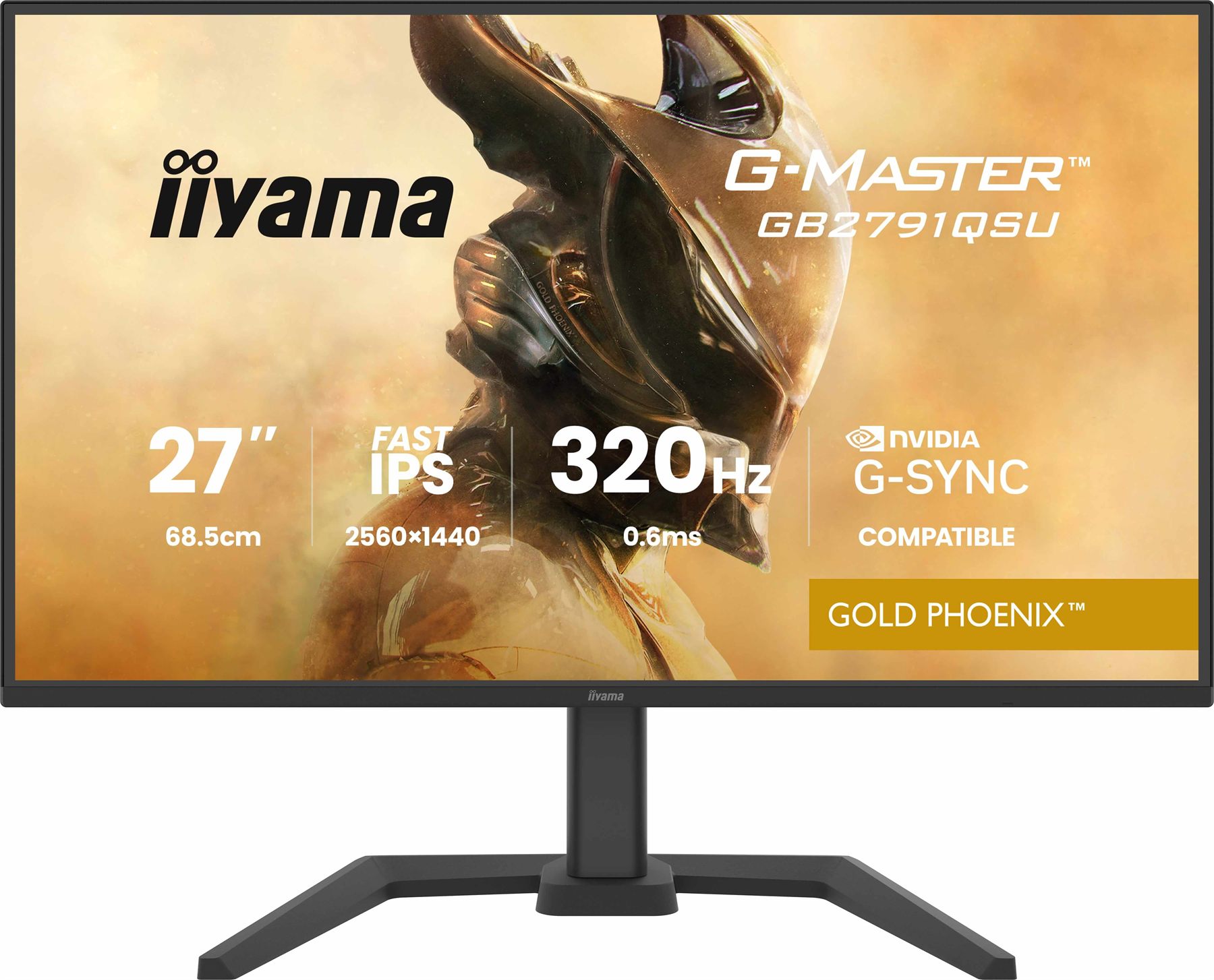 Monitor Iiyama Gaming Pantalla Para Pc 68,6 Cm (27") 2560 X 1440 píxeles Quad HD Led Alta Frecuencia HDMI DisplayPort