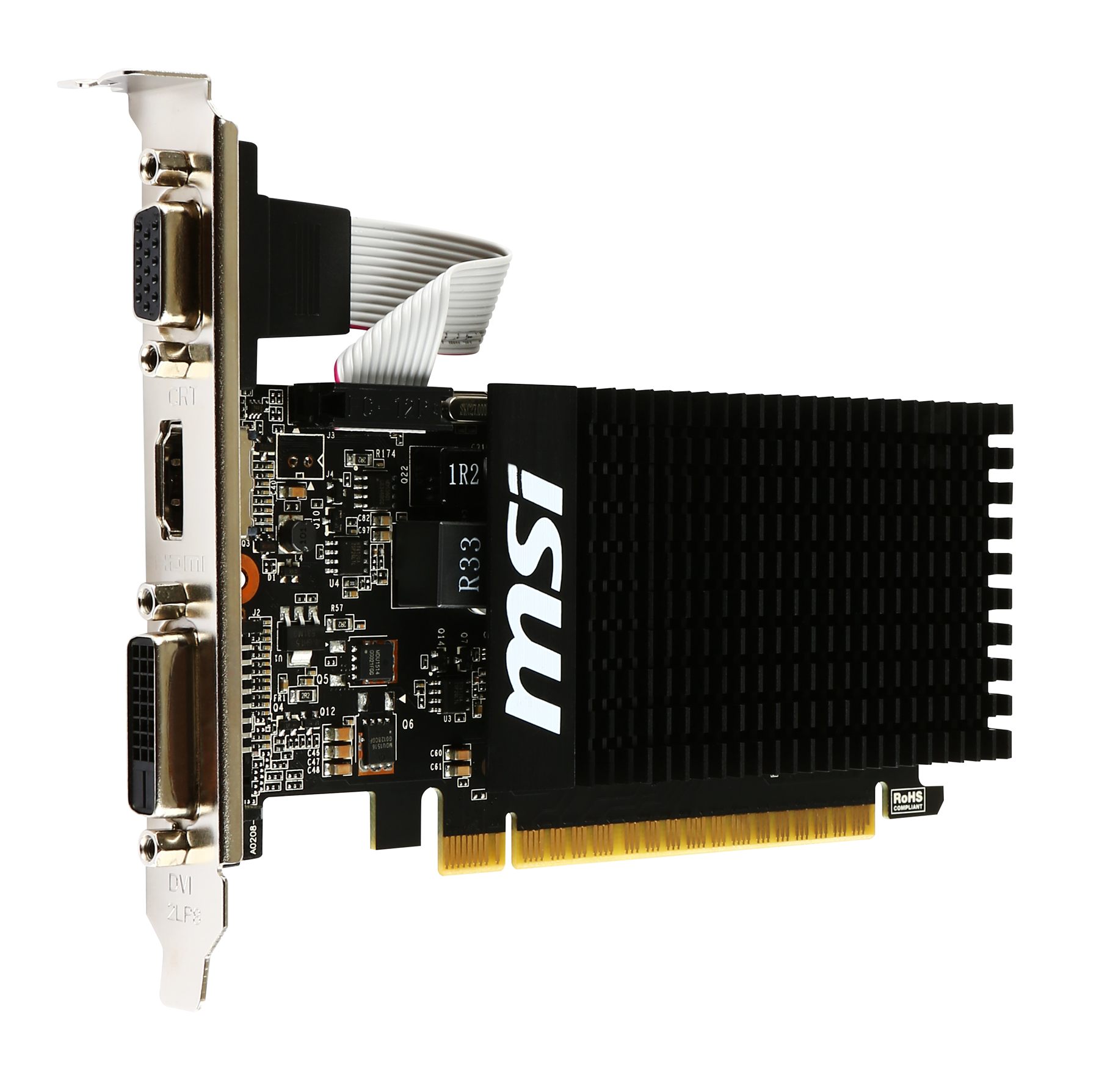 MSI V809-2000R Tarjeta Gráfica Nvidia GeForce Gt 710 2 GB GDDR3