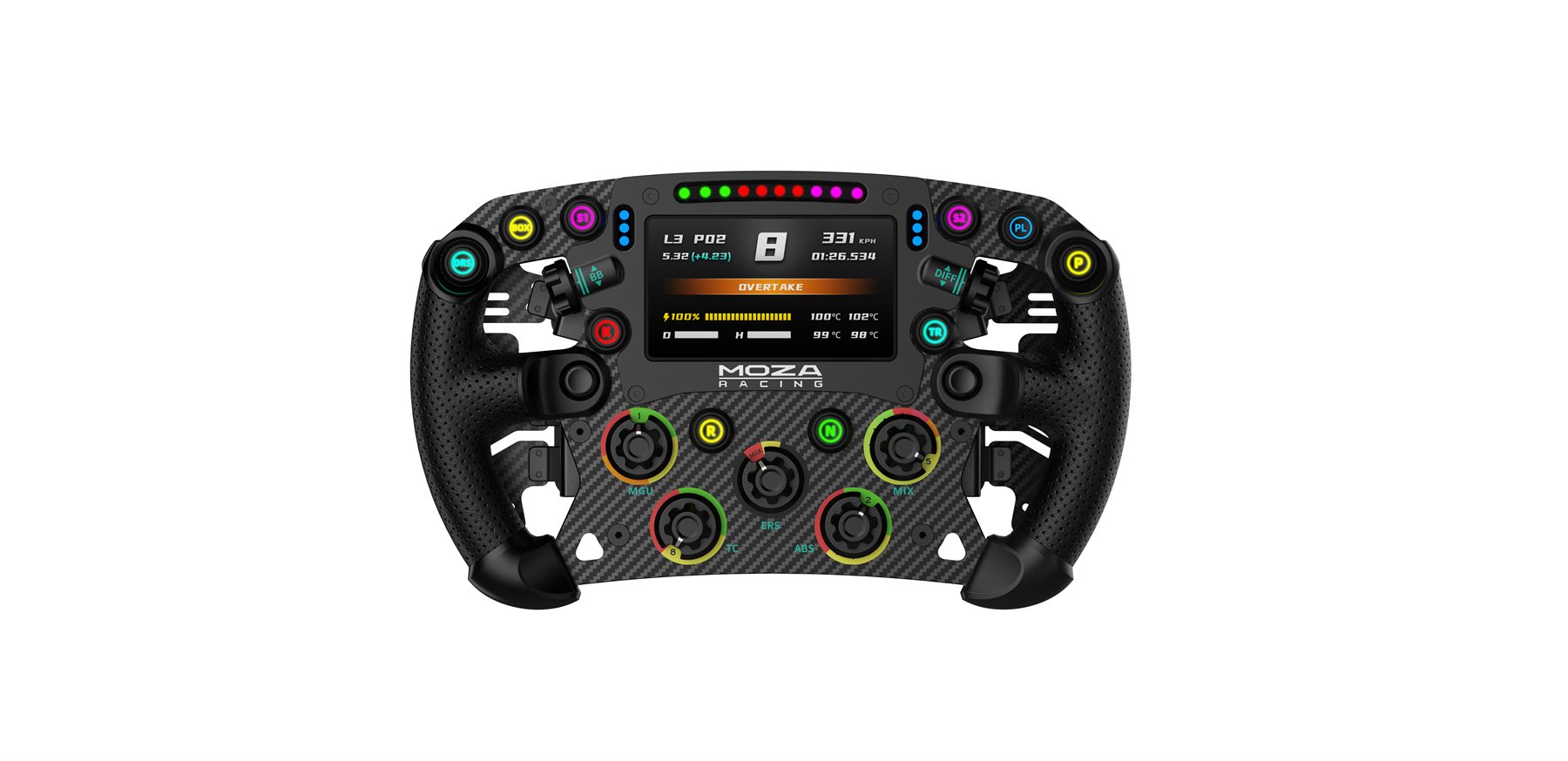 Moza Racing Rs068 Mando Y Volante Digital PC