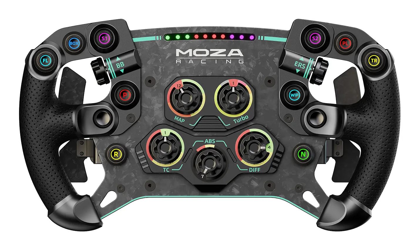 Moza Racing Rs056 Mando Y Volante Negro