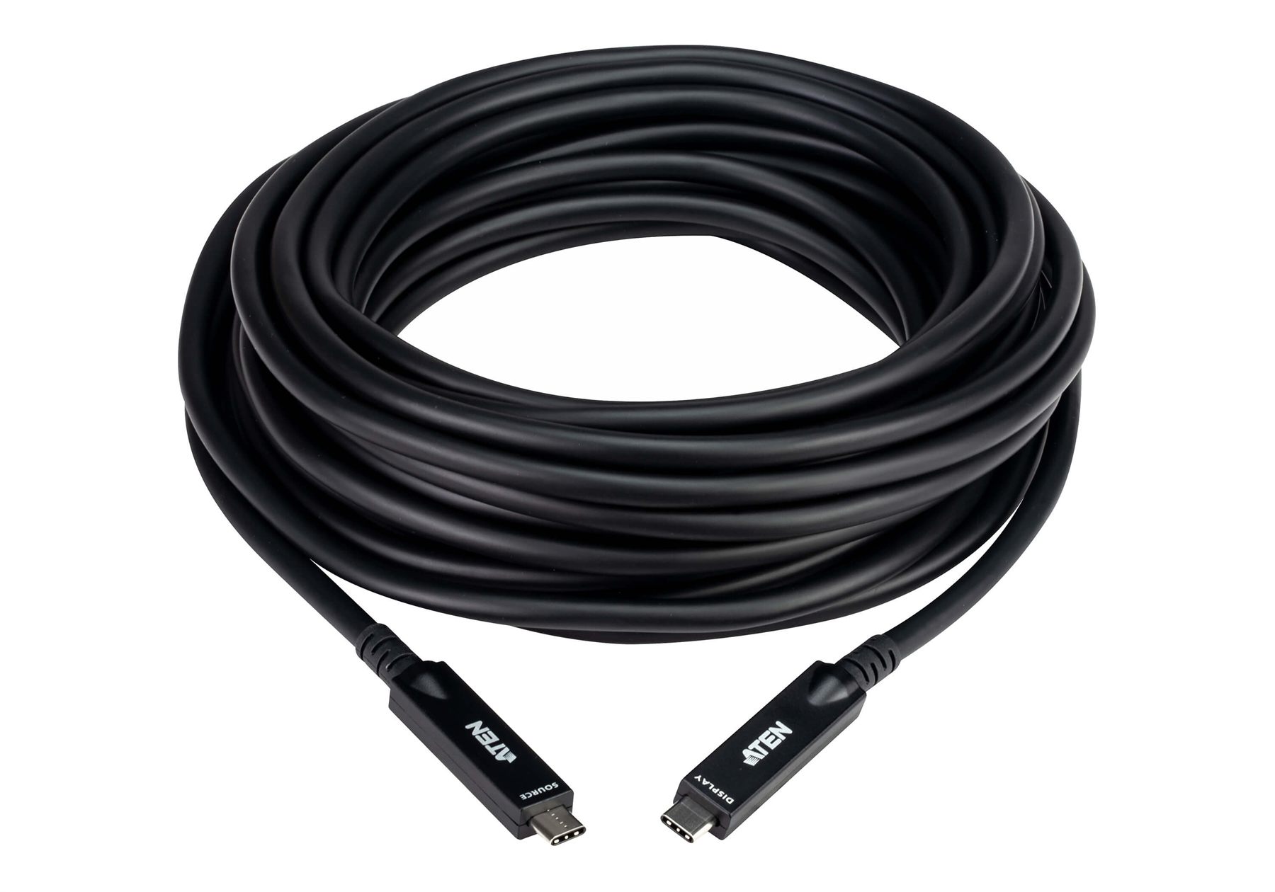 Aten Ue3410f Cable USB 10 M USB C Negro