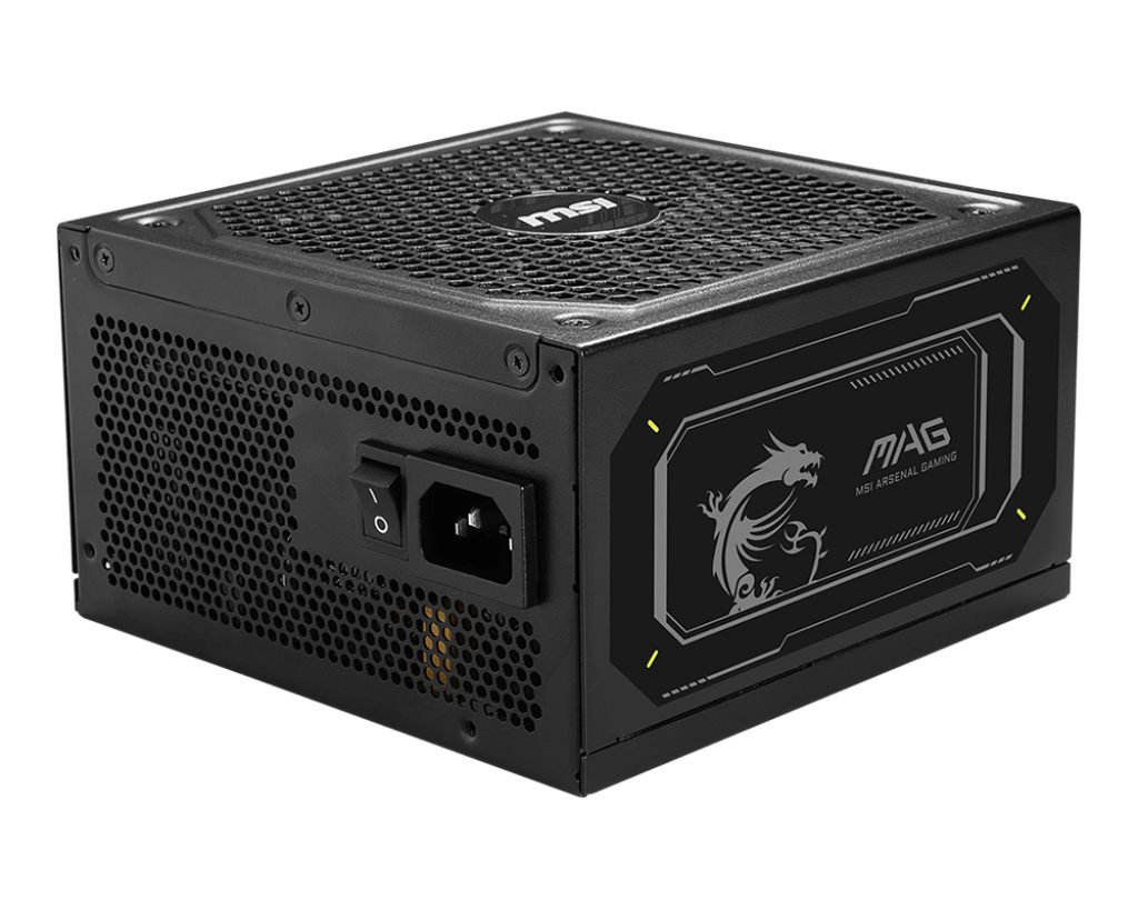MSI Mag A1000gl Pcie5 Ii Unidad De Fuente De Alimentación 1000 W 24-Pin Atx Atx Negro