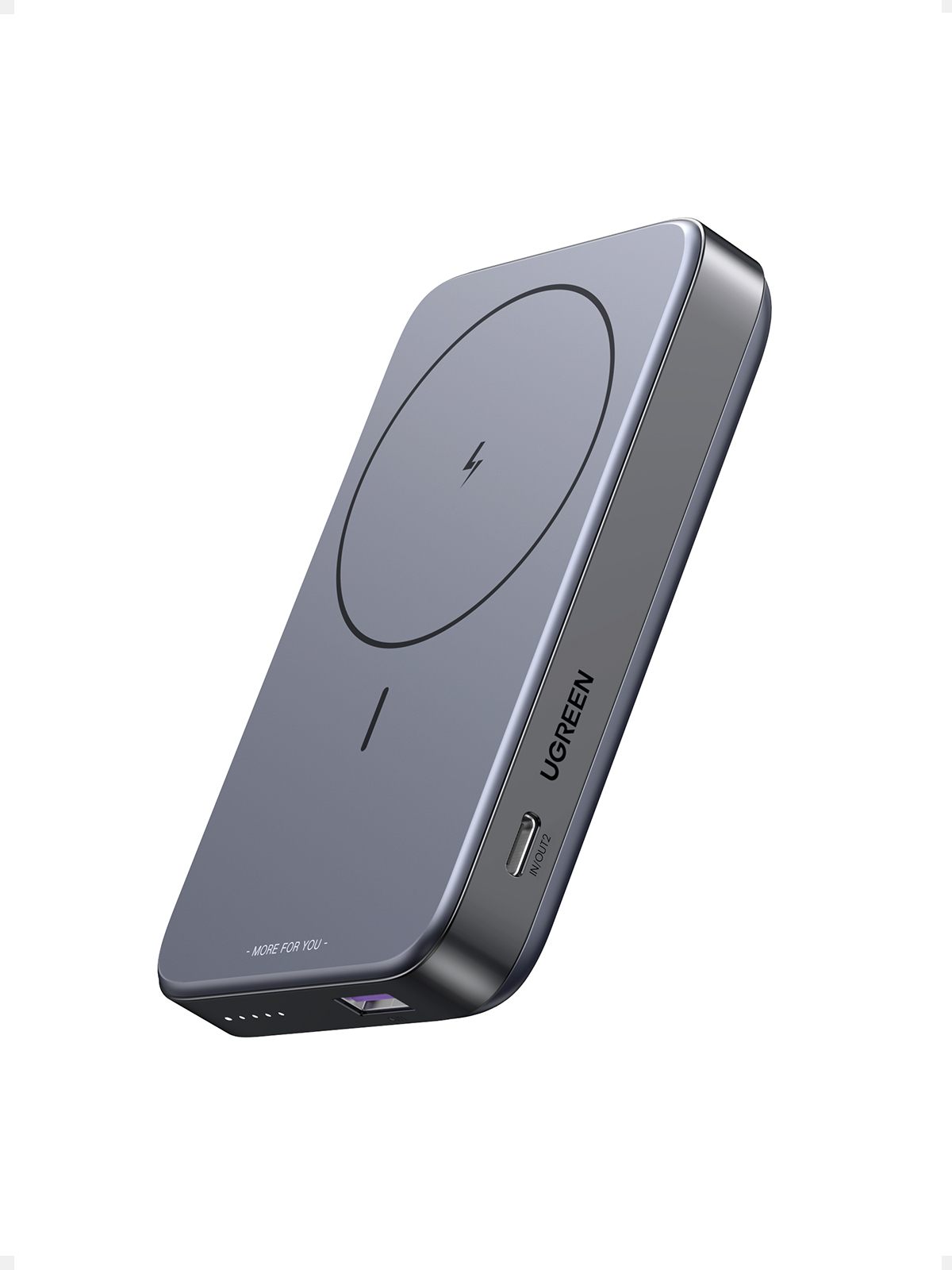 Ugreen 10000Mah Mini Powerbank Wireless 20W With Magsafe Grey