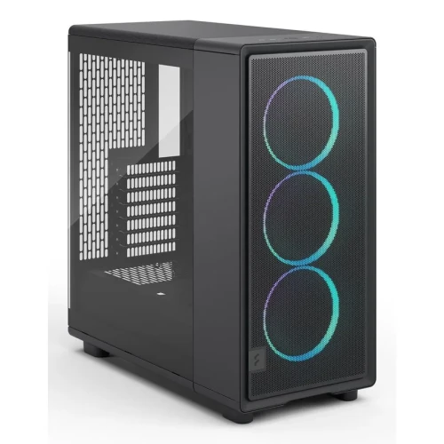 Fractal Caja Epoch Xl Black Tg Rgb Light Tint Fd-C-Epo1x-04