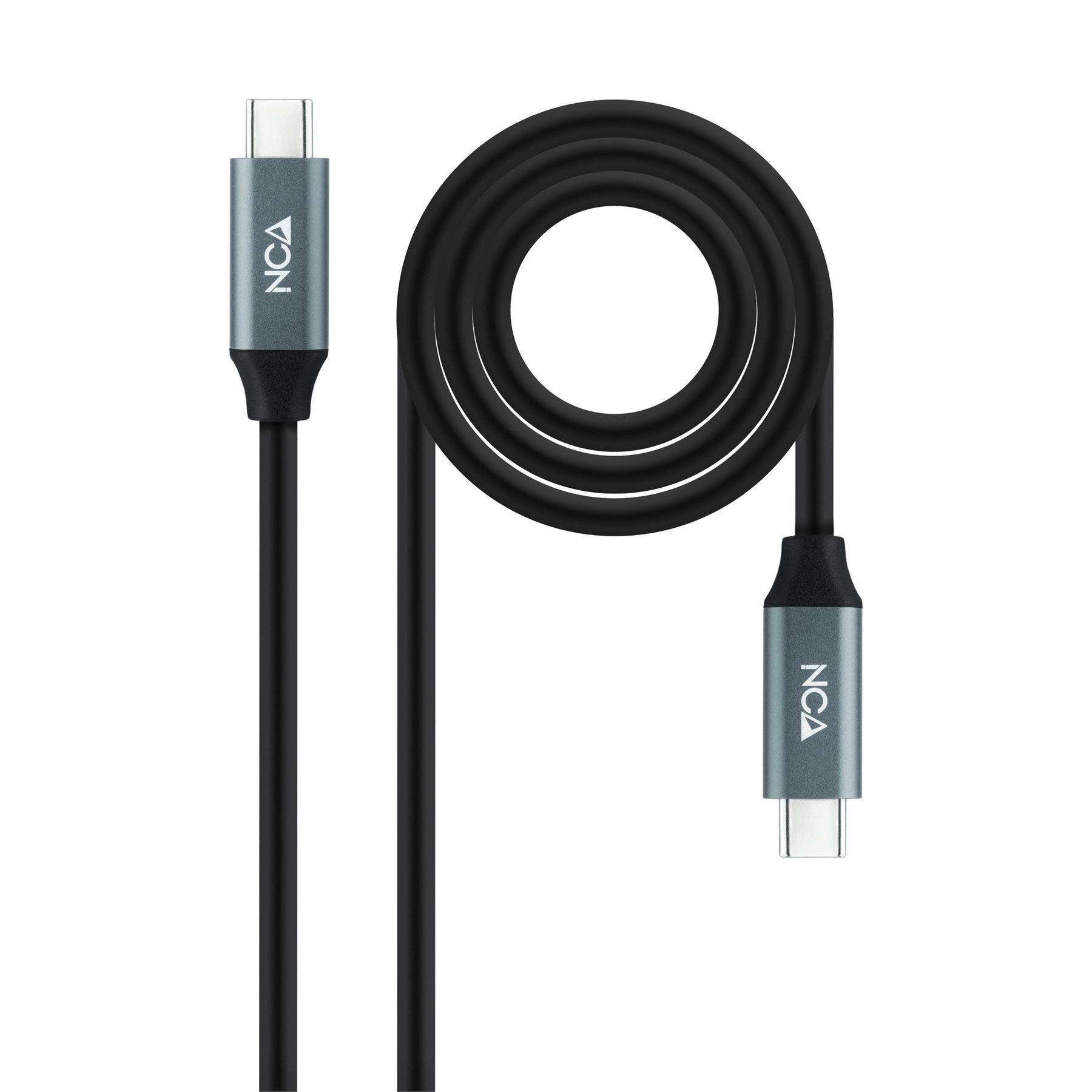 Nanocable Cable USB 3.2 Gen2x2 20Gbps 5A/100 W 4K/60Hz USB-C/M-USB-C/M, 2 M