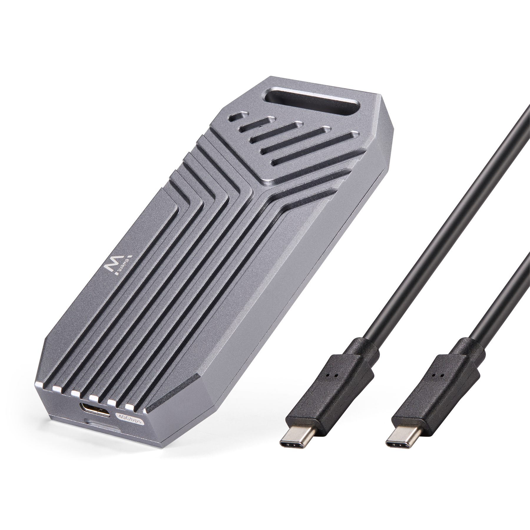 Ewent Ew7062 Caja Para Disco Duro Externo Caja Externa Para Unidad De Estado Sólido (SSD) Gris Oscuro