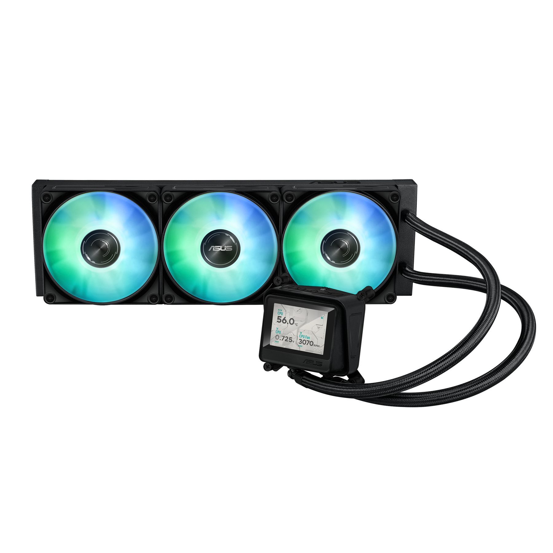 Sistema De Refrigeracion Liquida Asus Para CPU Max Gaming Lc 360 Argb Lcd (White Box)