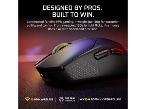 Raton Corsair Sabre V2 Pro Negro Ch-931G000-Ww
