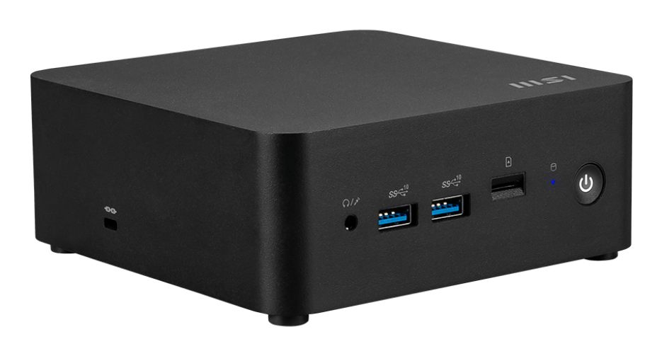 MSI Cubi Nuc Ai 1Umg-032Es Intel Core Ultra 5 125H 16 GB DDR5-SDRAM 512 GB SSD Windows 11 Pro Mini PC Negro
