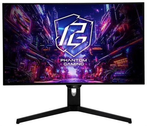 Monitor Asrock Pgo27qfs,27",QHD (2560X1440),240Hz,1500:1,0.03Ms,2Hdmi+2Dp,Wifi+3Usb3.2+Type C,Negro