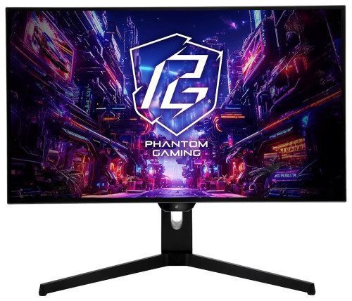 Monitor Asrock Pgo27qfs,27",QHD (2560X1440),240Hz,1500:1,0.03Ms,2Hdmi+2Dp,Wifi+3Usb3.2+Type C,Negro