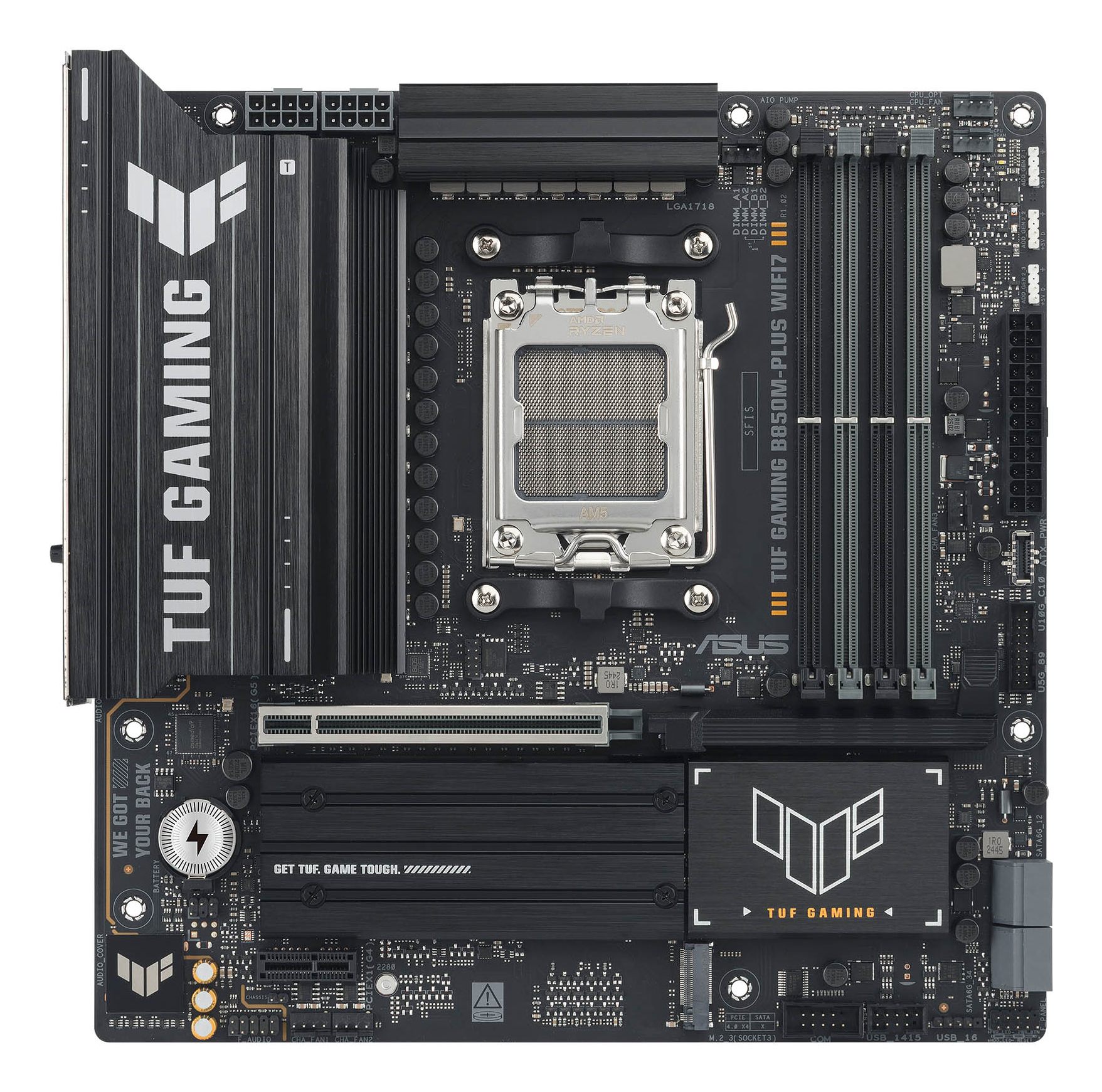 Asus Tuf Gaming B850m-Plus Wifi7 AMD B850 Zócalo Am5 Micro Atx