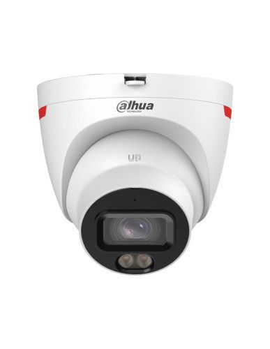 (Dh-Ipc-Hdw2849tp-S-Led-0280B-Pro) Dahua Camara Ip Wizcolor Turret Wizsense Serie 2 8Mp Con Inteligencia Artificial Soporta Microsd 256Gb, 12 Vdc/Poe, Smd Plus, Wdr 120Db, Optica Fija  2.8Mm