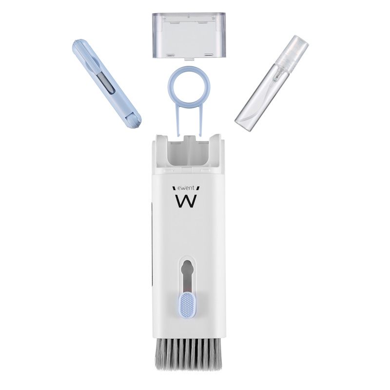Ewent Ew5630 Kit De Limpieza Para Computadora Headphone/Headset, Teclado, Lcd/Led/Plasma, Teléfono Móvil/Smartphone, PC Tableta Kit De Limpieza Para Equipos