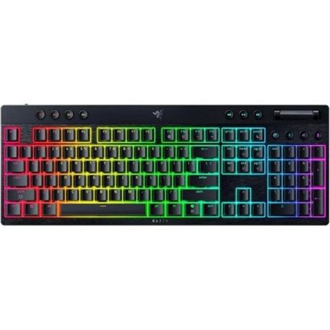 Razer Blackwidow V4 Low-Profile Hyperspeed Teclado Juego Usb + Rf Wireless + Bluetooth Qwerty Internacional De Ee.Uu. Negro