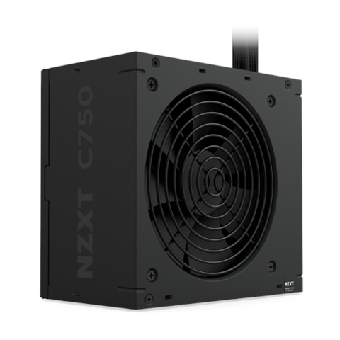 Nzxt Fuente De Alimentacion 750 Watt 80 + Bronze Fully-Modular Atx 3.1 Power Supply, Eu Power Cord