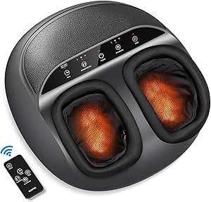 Renpho  Shiatsu Foot Massager - Compact - With Remote Control - Black