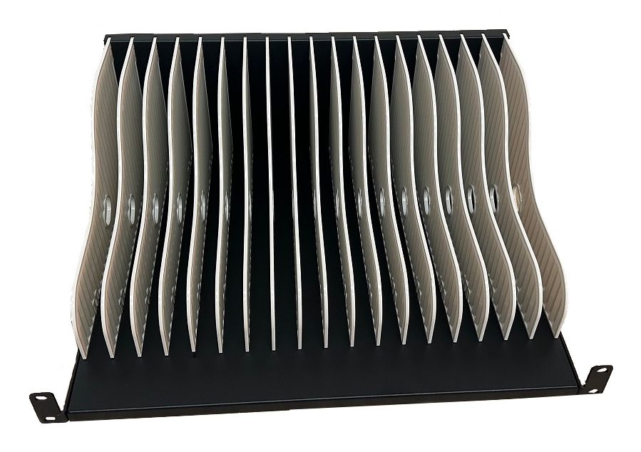 Ewent Ew1720 Organizador Para Estación De Carga Acrilonitrilo Butadieno Estireno (Abs), Metal, Plástico Negro, Blanco