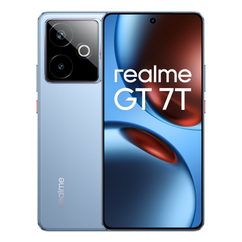 Realme Gt 7T 17,3 Cm (6.8") Sim Doble Android 15 5G Usb Tipo C 12 Gb 256 Gb 7000 Mah Azul