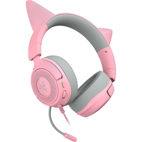 Auriculares Razer Kraken Kitty V3 X Quartz (Rz04-05350100-R3m1)