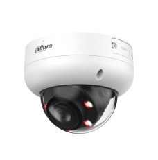 (Dh-Ipc-Hdbw3849rp-Zas-Il-27135) Dahua Cámara Ip Domo Antivandalica 8Mp Wizsense Smart Dual Light Acupick Inteligencia Artificial Led Ir Wdr Con Alarma Y Audio, Micro Integrado, Motorizada Varifocal 2.7-13.5 Mm
